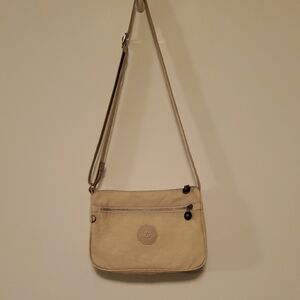 Kipling Cream Crossbody Bag